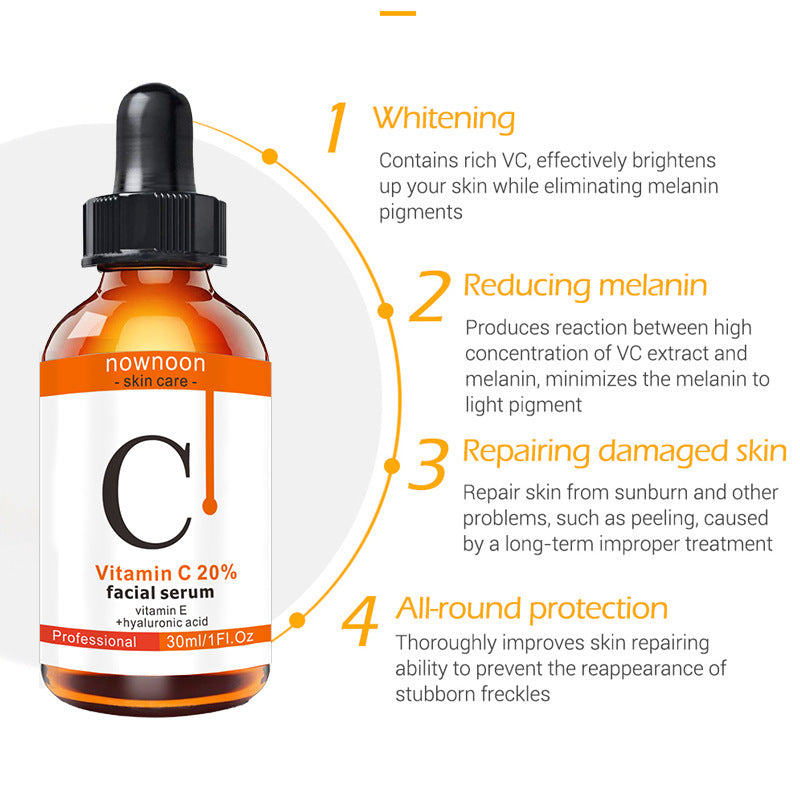 Turn Back Time with Our Vitamin C Facial Serum 30ml: Unlock Radiant, Youthful Skin! - Skin Deep Secrets