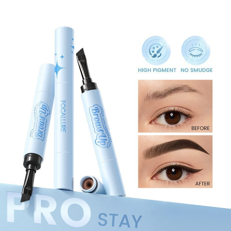 2 In 1 3D Eyebrow Gel Cream Pencil - Waterproof Long-lasting - Skin Deep Secrets