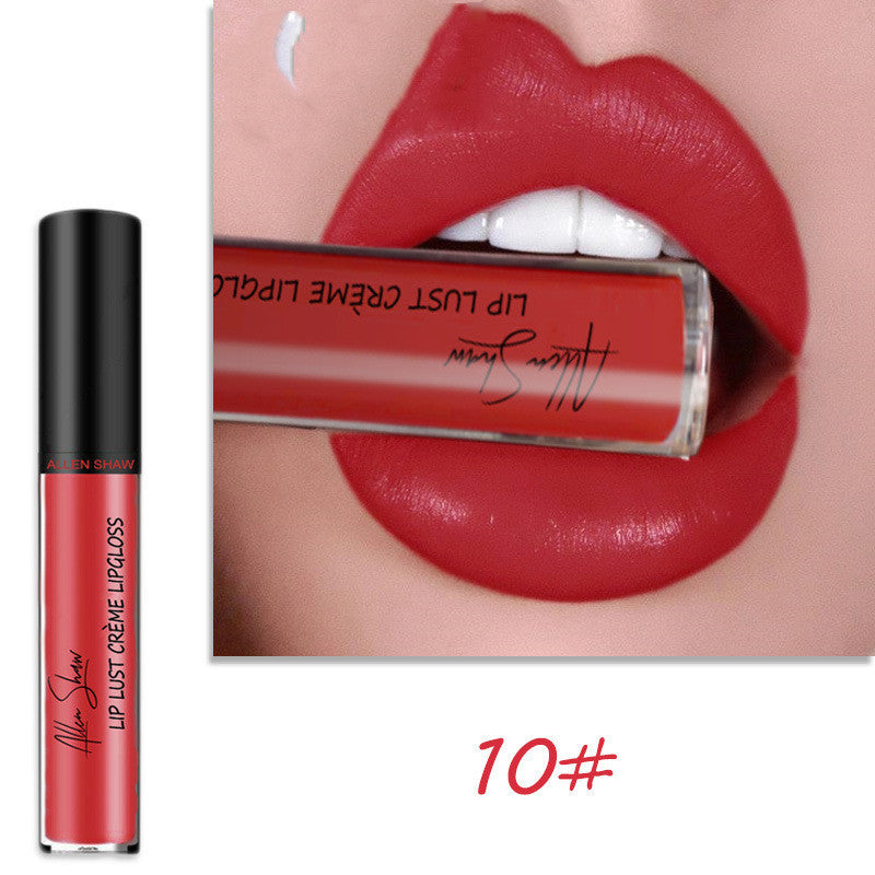 Silky Cream Texture Lip Gloss Aliexpress Shopee Cross-Border Exclusive Lip Glaze Lip Gloss Lipstick - Skin Deep Secrets 