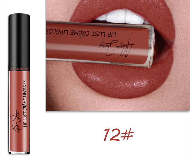 Silky Cream Texture Lip Gloss Aliexpress Shopee Cross-Border Exclusive Lip Glaze Lip Gloss Lipstick - Skin Deep Secrets 