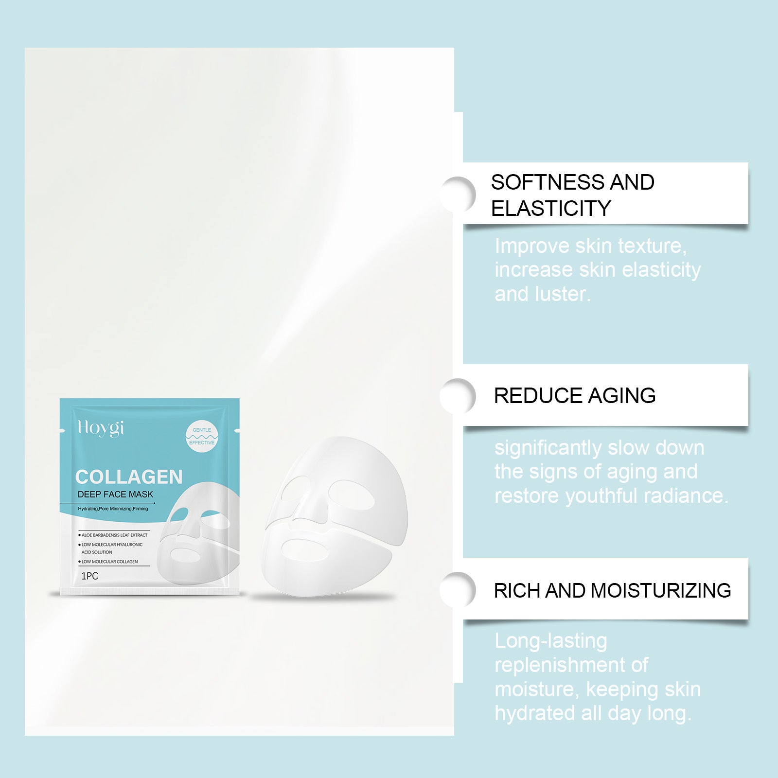 Collagen Moisturizing Mask Gentle Skin Care - Skin Deep Secrets 